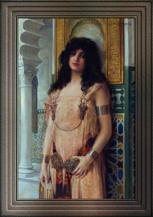 An Eastern Beauty by Leon Comerre Classical Fine Art Reproduction